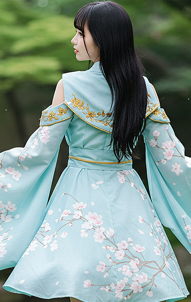着物ドレスの商品「SEIRA」の写真