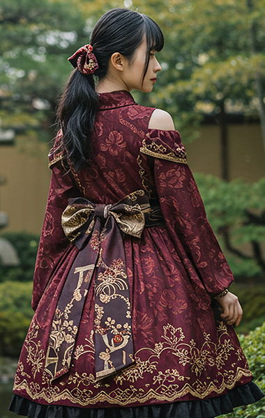 着物ドレスの商品「KAGEROU」の写真